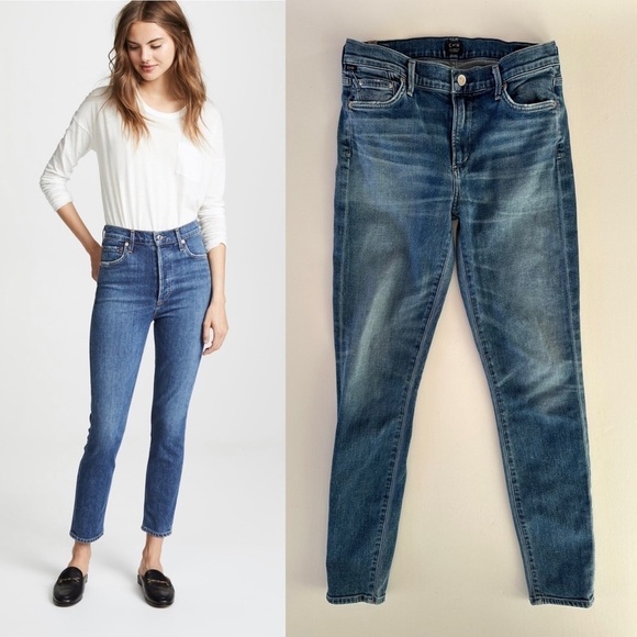 Citizens of Humanity CoH Jeans Women’s Rocket High Rise Skinny Size 27 Denim